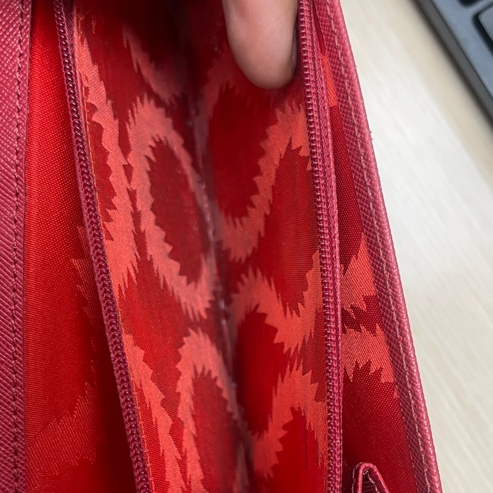 Vivienne Westwood Red & Rose Gold Women's Wallet - Picture 12 of 17